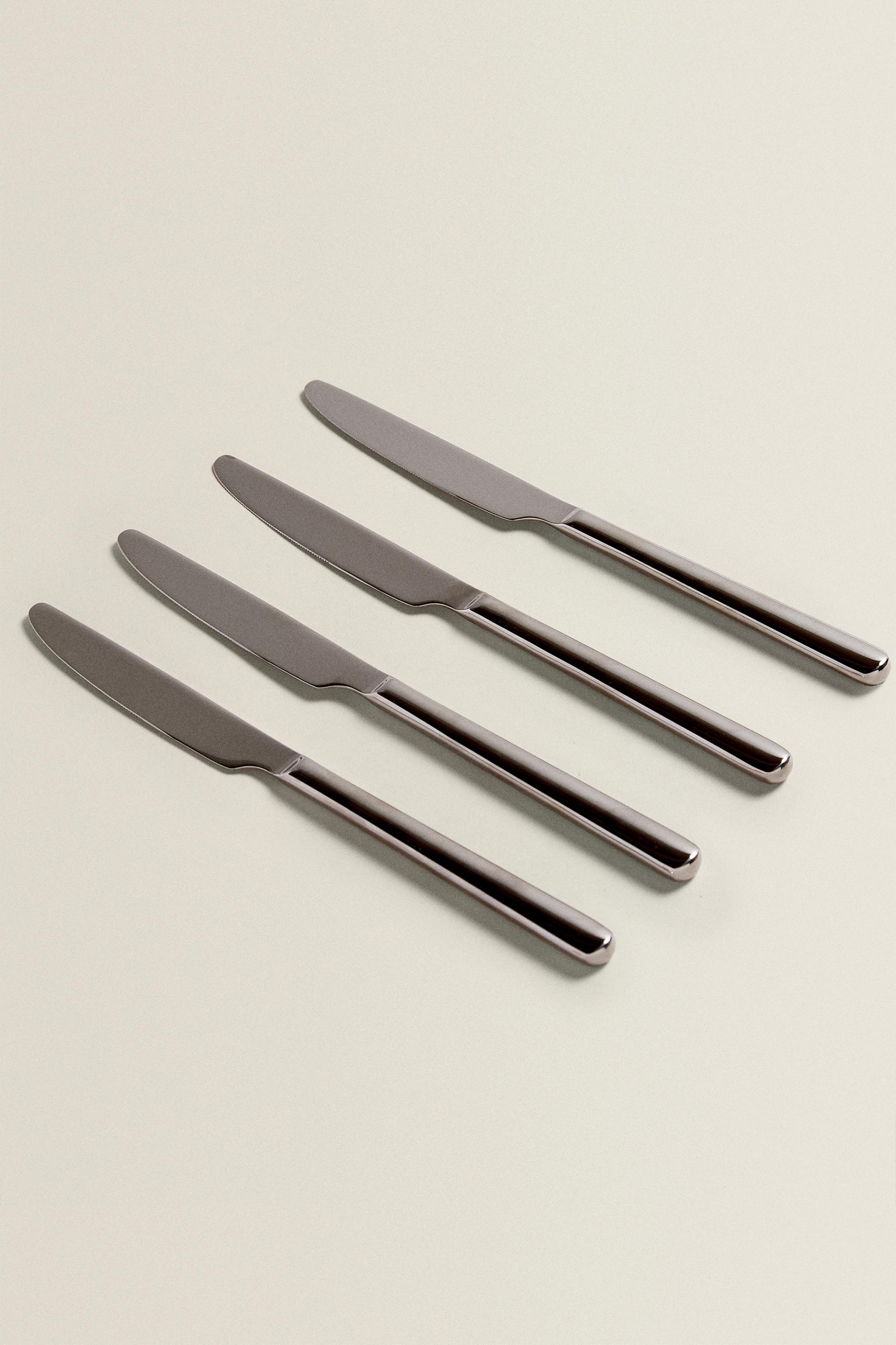 PACK COUTEAUX ACIER BRILLANT (PACK DE 4)